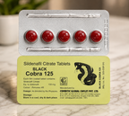 Black C0bra 125 - 5 Tabs Packing