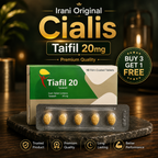 Original Tiafil 20mg {Tad@lafil 20mg} Alternative to Ci@lis 20mg | Iran Imported 10 Tablets Pack