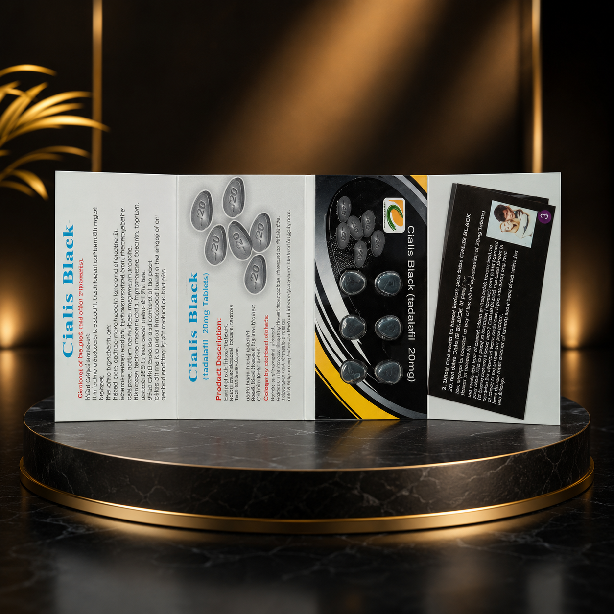 Ci@lis Black 20mg - 06 Tablets Pack