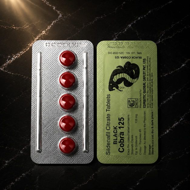 Black Cobra 125 - Pack of 5 - Original Formula.