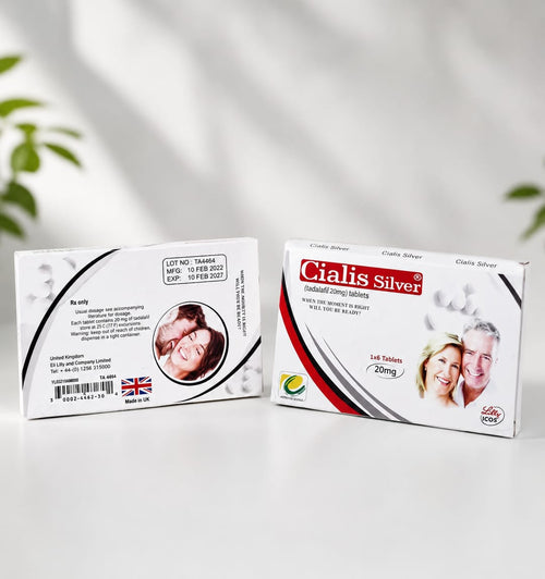 Ci@lis Silver 20mg - 06 Tablets Pack
