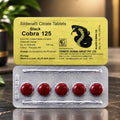 Bl@ck Cobr@ 125 - Pack of 5 - Indian Generic