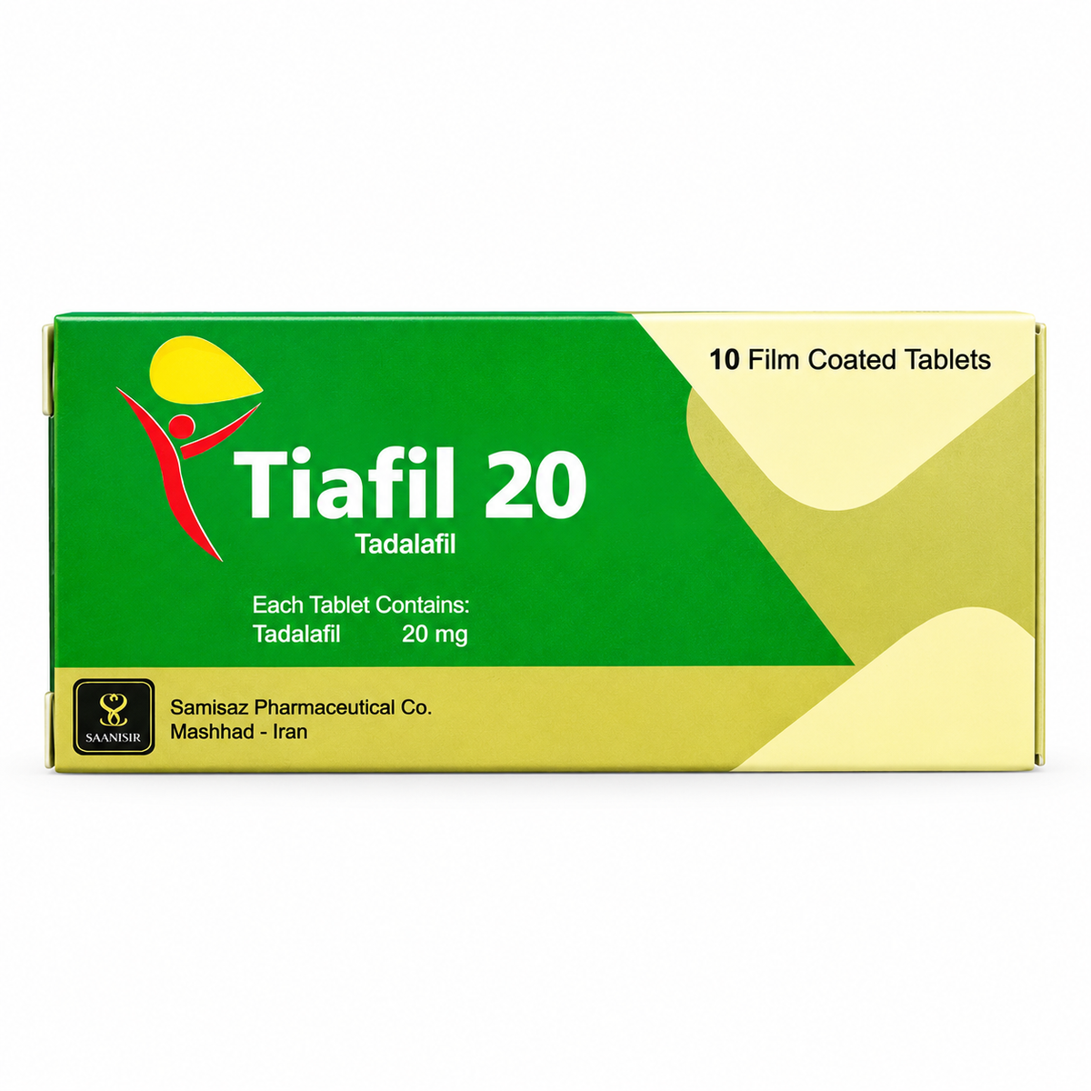 Tiafil 20mg (Irani Imported) – Alternative to  Cialis 20mg.